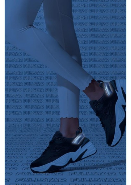 M2K Tekno Leather Unisex Reflector Sneaker Hakiki Deri Siyah Spor Ayakkabı fiyatları