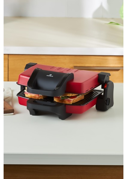Orginal Future Essential Tost Makinesi Matte Red 1800 W