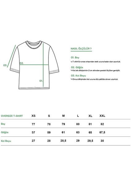 Unisex Oversize Enigmatic Serenade T-Shirt modelleri