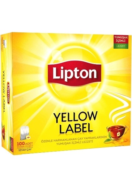 Yellow Label Bardak Çay 100'LÜ 200 Gr.
