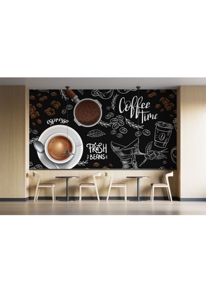 Kahve Dükkanı Duvar Kağıdı, Kafeterya Duvar Resmi, Cafe Duvar Kağıdı, Kafe Duvar Resmi