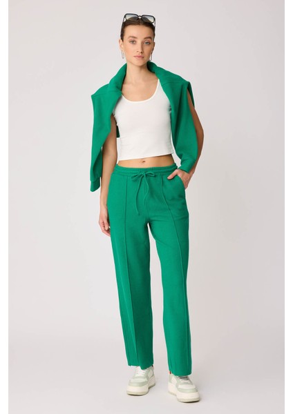 Önden Dikişli Bol Paça Eşofman Pantolon fiyatları