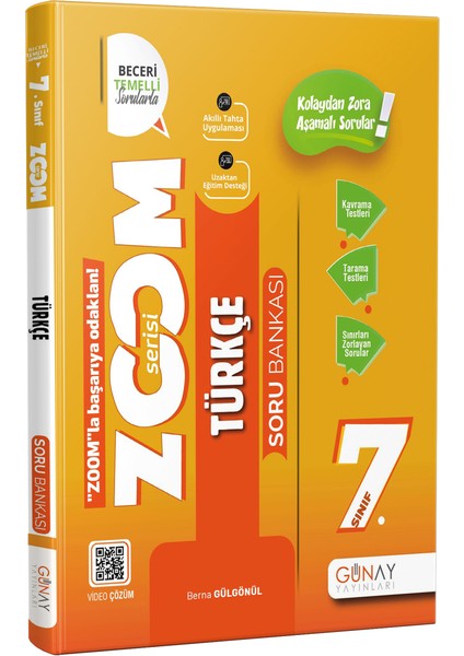 7. Sınıf Türkçe Zoom Serisi Soru Bankası