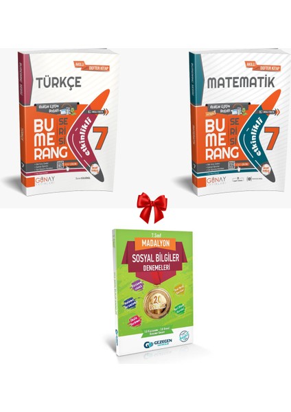 7. Sınıf Türkçe ve Matematik Bumerang Konu Anlatımlı