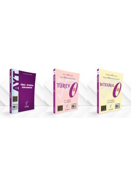 AYT Türev-Integral Soru Bankası + Konu Anlatımlı Sıfır Serisi