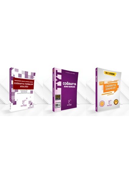 TYT Coğrafya Terimleri + Soru Bankası + Deneme Seti