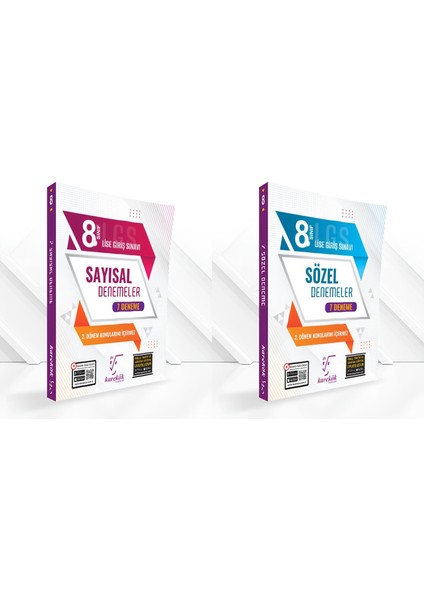 8. Sınıf LGS Sayısal ve Sözel Deneme Seti