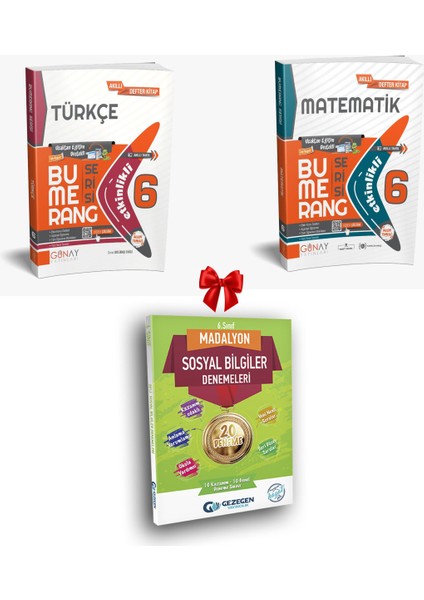 6. Sınıf Türkçe ve Matematik Bumerang Konu Anlatımlı