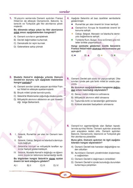 8. Sınıf LGS T.C İnkılap Tarihi ve Ata. Konu Anlatımı Mps + LGS So