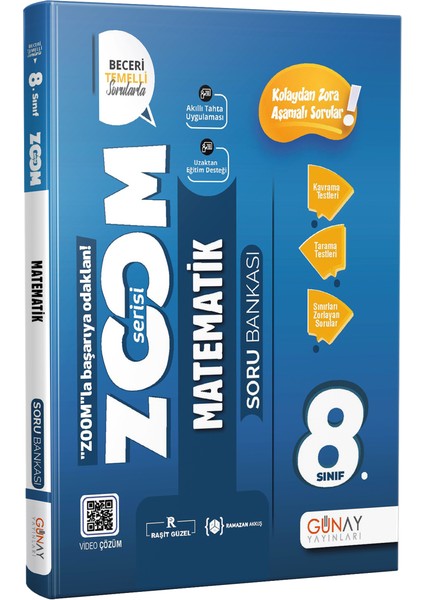 Güncel 8. Sınıf Matematik Zoom Serisi Soru Bankası