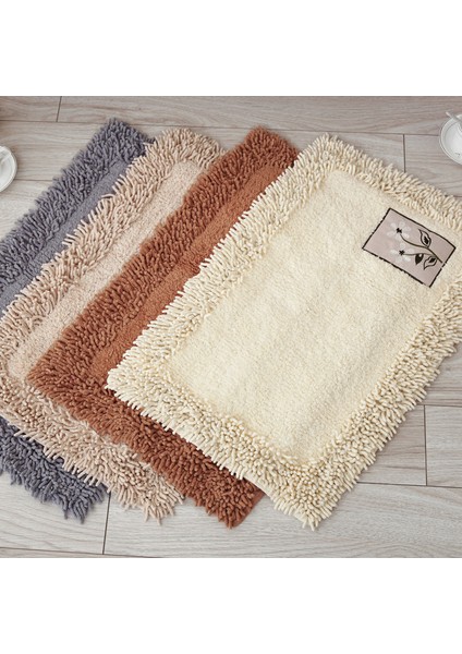 Qianka Yaklaşık 60 cm x 90 cm Lüks Banyo Paspas Su Emme Kaymaz Halı 5 Boyutları Yumuşak Mutfak Halıları Dayanıklı Paspas Oturma Odası Kanepe Paspaslar Pedleri (Yurt Dışından)