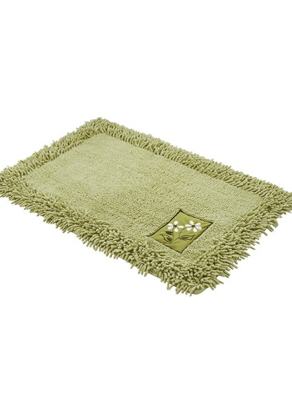 Qianka Yaklaşık 60 cm x 90 cm Lüks Banyo Paspas Su Emme Kaymaz Halı 5 Boyutları Yumuşak Mutfak Halıları Dayanıklı Paspas Oturma Odası Kanepe Paspaslar Pedleri (Yurt Dışından)