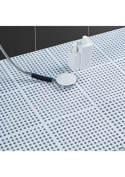 Koyu Gri 30X30 cm Banyo Kaymaz Mat Ekleme Ayak Mat Ev Tuvalet Duş Odası Banyo Zemin Mat Yeni Su Geçirmez Mat Dikiş Ayak Pedi (Yurt Dışından) indirimleri