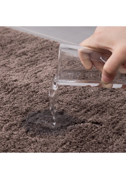 Şampanya Yaklaşık 80X100 cm Süper Emme Banyo Paspas Kaymaz Banyo Halı Kilimler Yumuşak Zemin Mat Yatak Odası Için Tuvalet Halı Paspas Uzun Başucu Mat 5 Boyutları (Yurt Dışından)