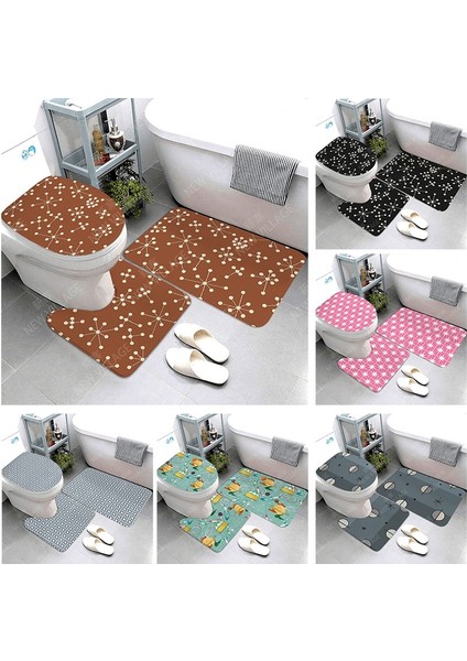 22105SJT-001226- 75X44.45X37.41X38CM Kaymaz Banyo Paspası Banyo Küçük Halı Duş Mat Dekoratif Emici Ayak Mat Giriş Küvet Tuvalet Halısı Basit Modern Iskandinav (Yurt Dışından) fiyatları