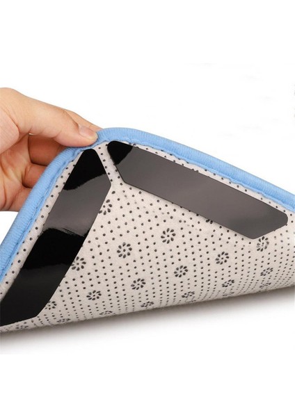 L Şekli 8 Adet Xıaomı Kaymaz Kaymaz Bant Halı Yer Matı Sabit Etiket Kendinden Yapışkanlı Kilim Köşeleri Pedleri Tutucu Ev Banyo Oturma Odası Paspasları (Yurt Dışından) fırsatları