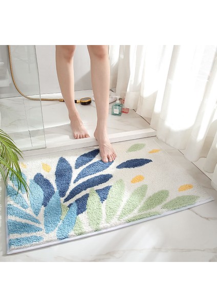 03 40X60CM Banyo Paspas Emici Paspas Banyo Halıları Kaymaz Ayak Mat Kalın Mikrofiber Banyo Halısı Süper Yumuşak Akın Banyo Paspasları (Yurt Dışından) modelleri