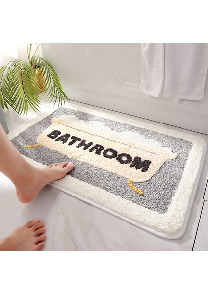 03 40X60CM Banyo Paspas Emici Paspas Banyo Halıları Kaymaz Ayak Mat Kalın Mikrofiber Banyo Halısı Süper Yumuşak Akın Banyo Paspasları (Yurt Dışından) indirimleri