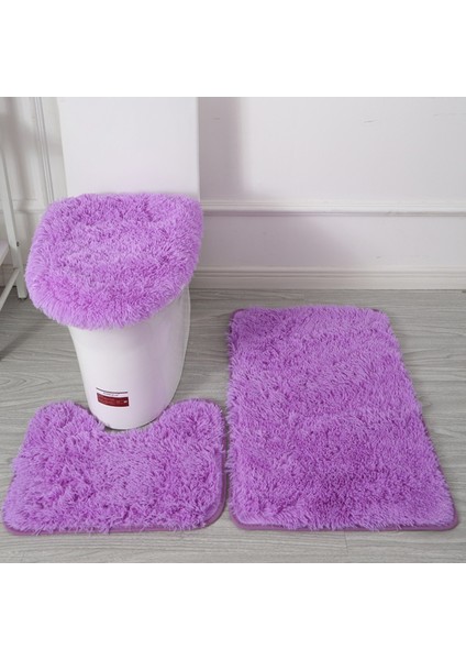 22 3 Adet/takım Kravat Boyama Peluş Halı Paspas Banyo Emici Halı Polyester Kaymaz Halı Tuvalet Çıtası Uzun Kürk Halı Zemin Mat (Yurt Dışından) indirimleri