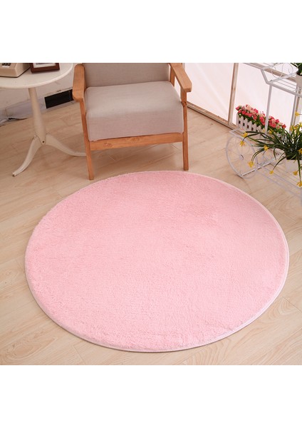 Deve Çapı Yaklaşık 60 cm Yuvarlak Katı Halı Oturma Odası Yatak Odası Mat Su Emici Mat Yatak Odası Halı Başucu Kilim Çay Masa Halısı 11 Renk Paspaslar (Yurt Dışından) modelleri