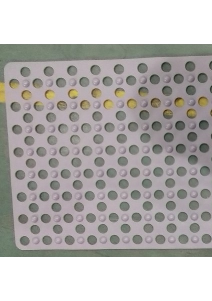 Gri 38X70 cm Çevre Dostu Pvc Hamile Kadın Çocuk Banyo Paspas Kaymaz Toksik Olmayan Ayak Masajı Banyo Paspasları Kaymaz Banyo Paspas Banyo Halıları (Yurt Dışından)