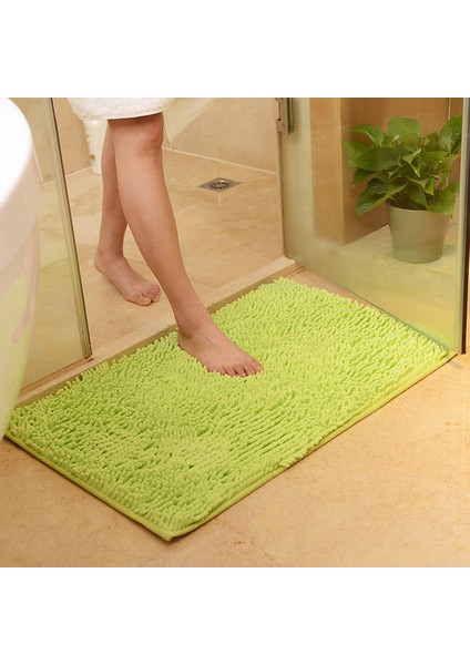 E 40X120 cm Tongdı Banyo Halı Paspas Yumuşak Duş Mikrofiber Şönil Anti-Atlama Sop Halı Dekorasyon Ev Banyo Oturma Mutfak Odası (Yurt Dışından)