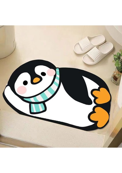 A5 40-60 cm Karikatür Diatom Çamur Zemin Mat Banyo Kaymaz Halı Yumuşak Emici Çabuk Kuruyan Ayak Mat Ev Halı Mutfak Kapı Mat (Yurt Dışından) fırsatları