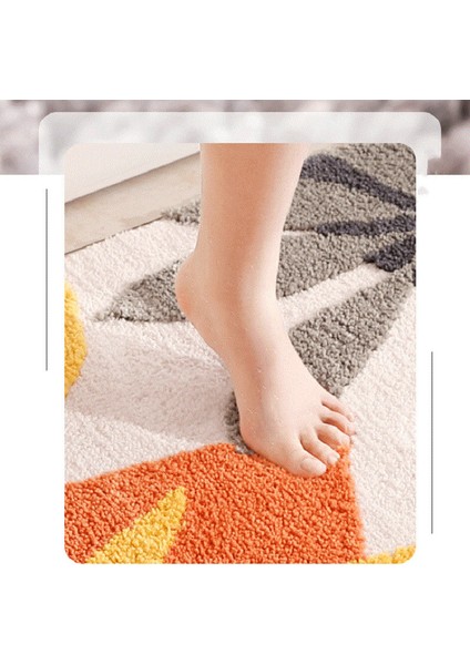 Siye-1 40X60CM Inyahome Yapraklar Banyo Halıları Mikrofiber Tropikal Banyo Paspası Ekstra Kalın Kaymaz Alfombras Para Baño Paspas Mutfak Paspas (Yurt Dışından) indirimleri