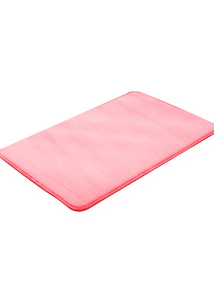 Pembe 40 cm x 60 M Konco 40*60 cm Banyo Paspas Banyo Halı Halı Mercan Polar Bellek Köpük Banyo Paspas Mutfak Kapı Zemin Tapis De Bain (Yurt Dışından)