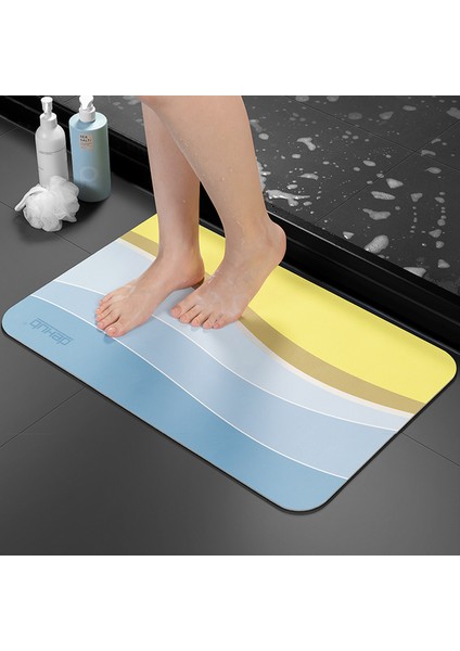 Hevesli Desert2 Diatomit Çamur Su Emici Ped Ayak Mat Banyo Kapı Diatomit Mat Tuvalet Kaymaz Çabuk Kuruyan Halı Tuvalet Minderi (Yurt Dışından) modelleri