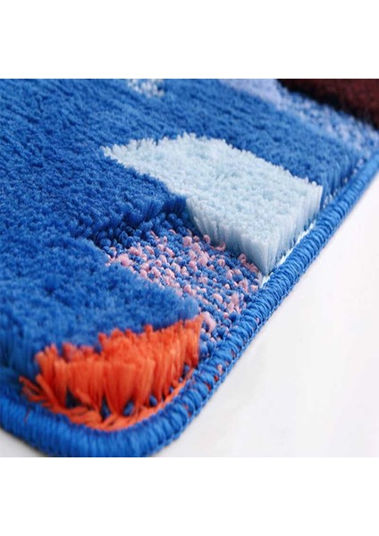 Banyo Paspasları-Sarı 40X60CM Banyo Paspas Emici Zemin Mat Küvet Kaymaz Halı Mutfak Banyo Giriş Paspası Için Mikrofiber Halı Zemin Için Paspas (Yurt Dışından)