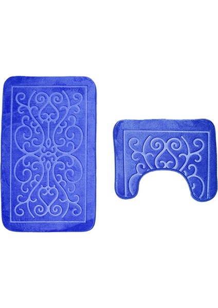 Gri Kalp Zeegle Halı Banyo Paspas Mikrofiber Banyo Paspasları Seti Tuvalet Halıları Kaymaz Paspaslar Banyo Halıları Seti Tuvalet Kapağı Kapağı Duş Halısı (Yurt Dışından) indirimleri
