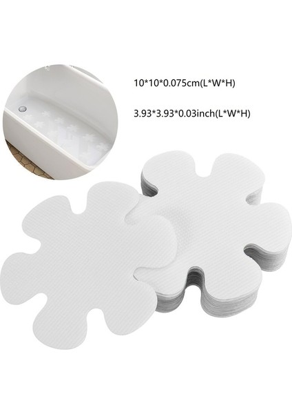 Çiçek Şekli 12 Adet 20X2X0.075 cm Kaymaz Küvet Etiket Kaymaz Banyo Çıkartmaları Duş Şeridi Kendinden Yapışkanlı Çıkartmalar Banyo Küvet Zemin Ev Merdiven Mutfak (Yurt Dışından)