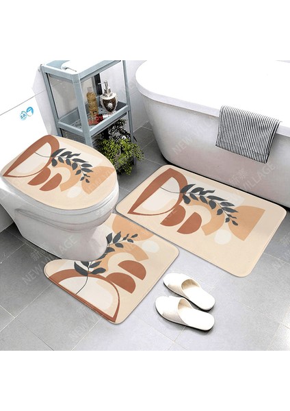 2209SJT-000156 75X44.45X37.41X38CM Kaymaz Banyo Paspas Banyo Küçük Halı Duş Mat Dekoratif Emici Ayak Mat Giriş Küvet Tuvalet Halısı Morandi Iskandinav Modern (Yurt Dışından) indirimleri