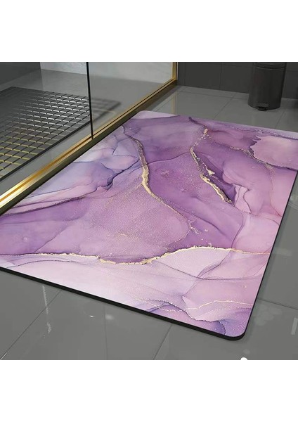 SJR3006 400 mm x 600 mm Süper Emici Zemin Mat Nem Tutma Bakımı Kolay Moda Güzel Kaymaz Yalıtım Paspaslar (Yurt Dışından) fırsatları