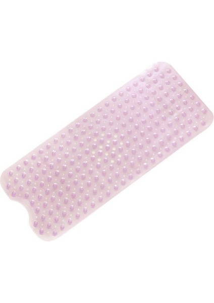 Şeffaf Pembe 40*100 cm Mat Küvet Banyo Paspas Pvc Büyük Küvet Emniyet Duşu Kaymaz Banyo Paspasları Vantuzlu Zemin Mat (Yurt Dışından)