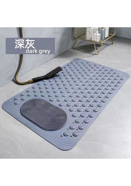 Stil 4 36CMX71CM 2019NEW Banyo Paspası 36X71CM Vantuz Emniyet Duşu Küvet Paspasları Kaymaz Banyo Zemin Mat Pvc Su Geçirmez Masaj Ayak Pedi (Yurt Dışından)