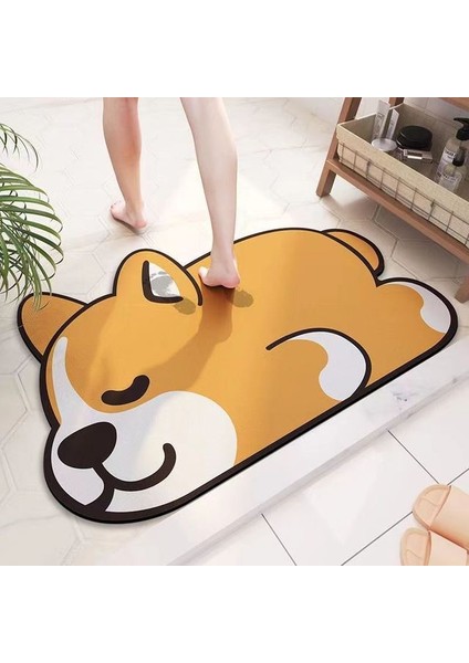 A3 50-80 cm Kaymaz Banyo Paspas Emici Mat Paspas Emici Halılar Banyoda Giriş Paspasları Balkon Sundurma Zemin Alanı Halı Paspas (Yurt Dışından)