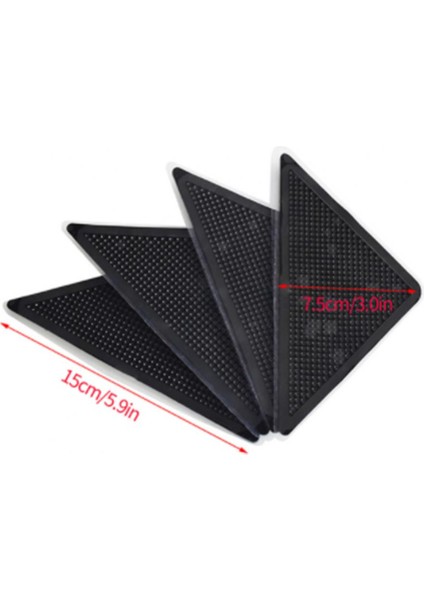 8 Adet 8 Adet Halı Kaymaz Etiket Kendinden Yapışkanlı Anti Patinaj Kaymaz Bant Halı Zemin Mat Sabit Etiket Halı Etiket Sağ Açılı L Şekli (Yurt Dışından) modelleri