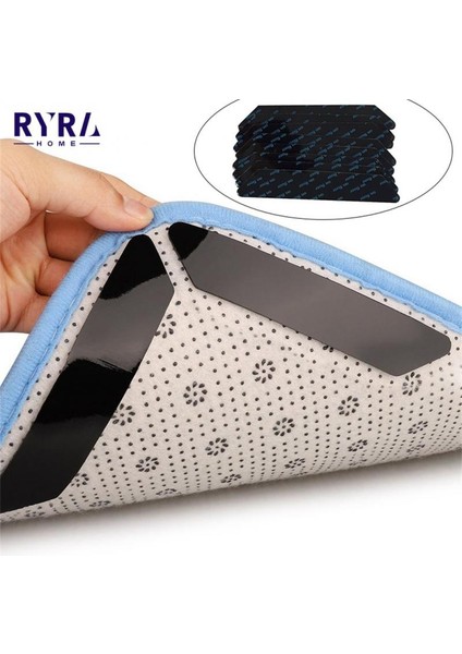 8 Adet 8 Adet Halı Kaymaz Etiket Kendinden Yapışkanlı Anti Patinaj Kaymaz Bant Halı Zemin Mat Sabit Etiket Halı Etiket Sağ Açılı L Şekli (Yurt Dışından) fırsatları