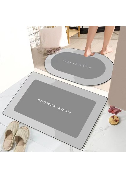 1 Adet A-Pembe 40CMX60CM Ev Mat Mercan Polar Halı Su Emme Kaymaz Bellek Köpük Emici Yıkanabilir Halı Tuvalet Zemin Mat Banyo Halı Seti (Yurt Dışından) modelleri