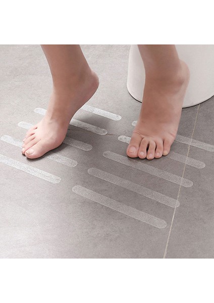 Yeşil 12 Adet 12 Adet Kaymaz Şeritler Duş Zemin Çıkartmaları Banyo Güvenlik Şeritleri Şeffaf Kaymaz Bant Küvetler Merdivenler (Yurt Dışından) modelleri