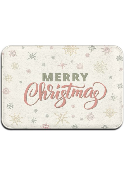 BJW-4060-211012(40) 500 mm x 800 mm 2022 Noel Mat Açık Halı Paspas Noel Baba Süs Noel Dekorasyon Ev Için Noel Navidad Deco Noel Yeni Yıl Malzemeleri (Yurt Dışından)