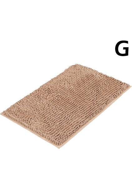 G 40CM x 60CM Şönil Emici Banyo Paspas Tuvalet Kabarık Mutfak Ayak Halı Pedleri Yatak Odası Halı Yıkanabilir I6L2 (Yurt Dışından)