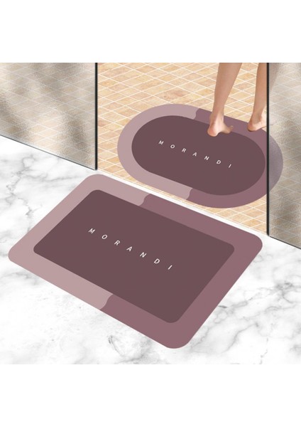 Açık Gri Kare Banyo Paspas Kaymaz Mat Çabuk Kuruyan Kolay Temizlenebilir Güçlü Su Emme Banyo Mutfak Zemin Mat Ev Dekor Коврик Для Ванной (Yurt Dışından) indirimleri