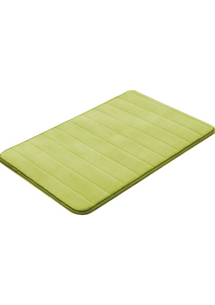 Yeşil 40CMX60M Konco 40*60CM Banyo Paspas Banyo Halı Halı Mercan Polar Bellek Köpük Banyo Paspas Mutfak Kapı Zemin Tapis De Bain (Yurt Dışından)