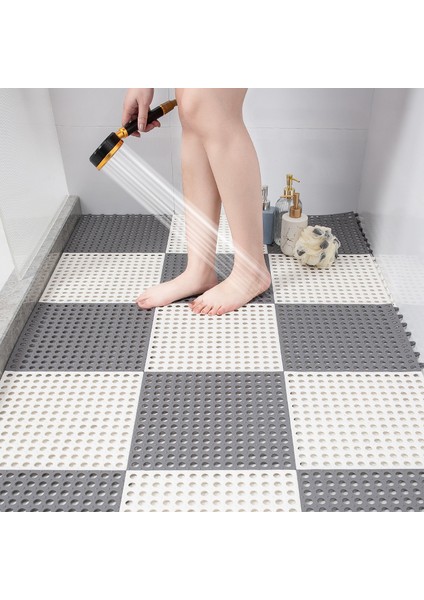 Sarı 10 Adet Banyo Kaymaz Mat Ekleme Ayak Mat Ev Tuvalet Duş Odası Banyo Zemin Mat Yeni Su Geçirmez Mat Dikiş Ayak Pedi (Yurt Dışından) fiyatları