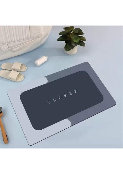 Dikdörtgen Gri Banyo Paspasları Banyo Yumuşak Paspaslar Tuvaletler Kaymaz Güçlü Su Emme Kapı Halı Ev Mutfak Yatak Odası Balkon Halıları (Yurt Dışından) fırsatları