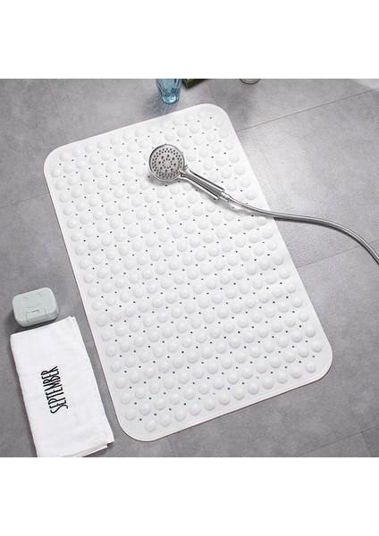 35X70CM Kaymaz Banyo Paspası Banyo Paspası Emniyet Duşu Banyo Paspası Masaj Yastığı Banyo Paspası Vantuz Halı Kaymaz Banyo Paspasları (Yurt Dışından)