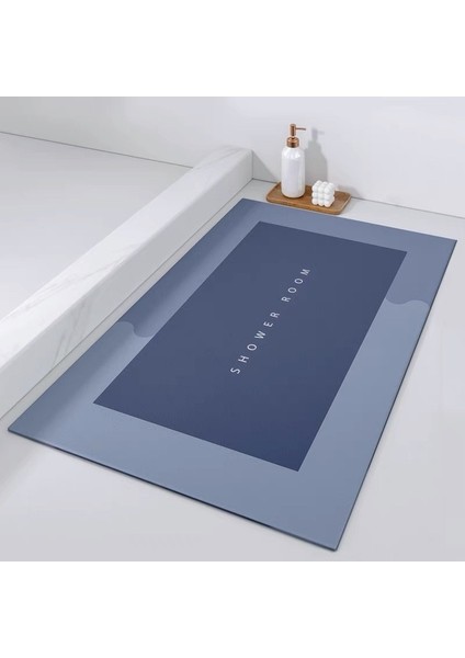 GZN6024 40CMX60CM Banyo Paspas Süper Emici Kaymaz Diatom Çamur Banyo Paspas Balkon Sundurma Mat Mutfak Mat Modern Minimalist Yıkanabilir Giriş Mat (Yurt Dışından)